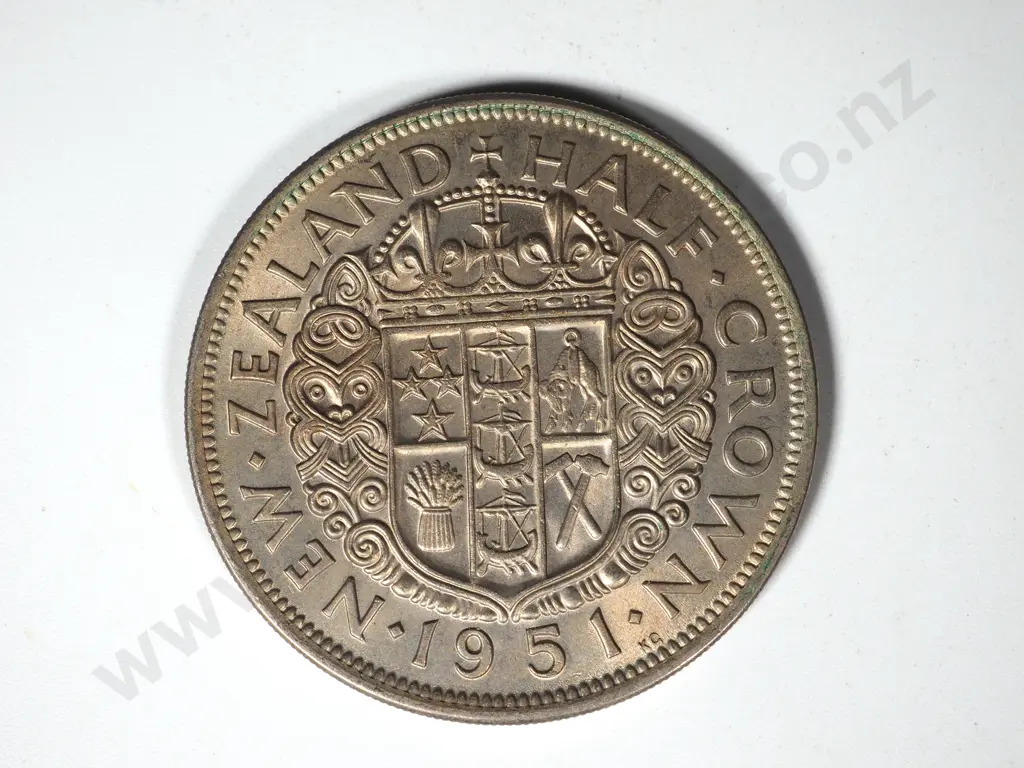 10 X 1951 HALFCROWNS A.UNC - UNC Image 1++