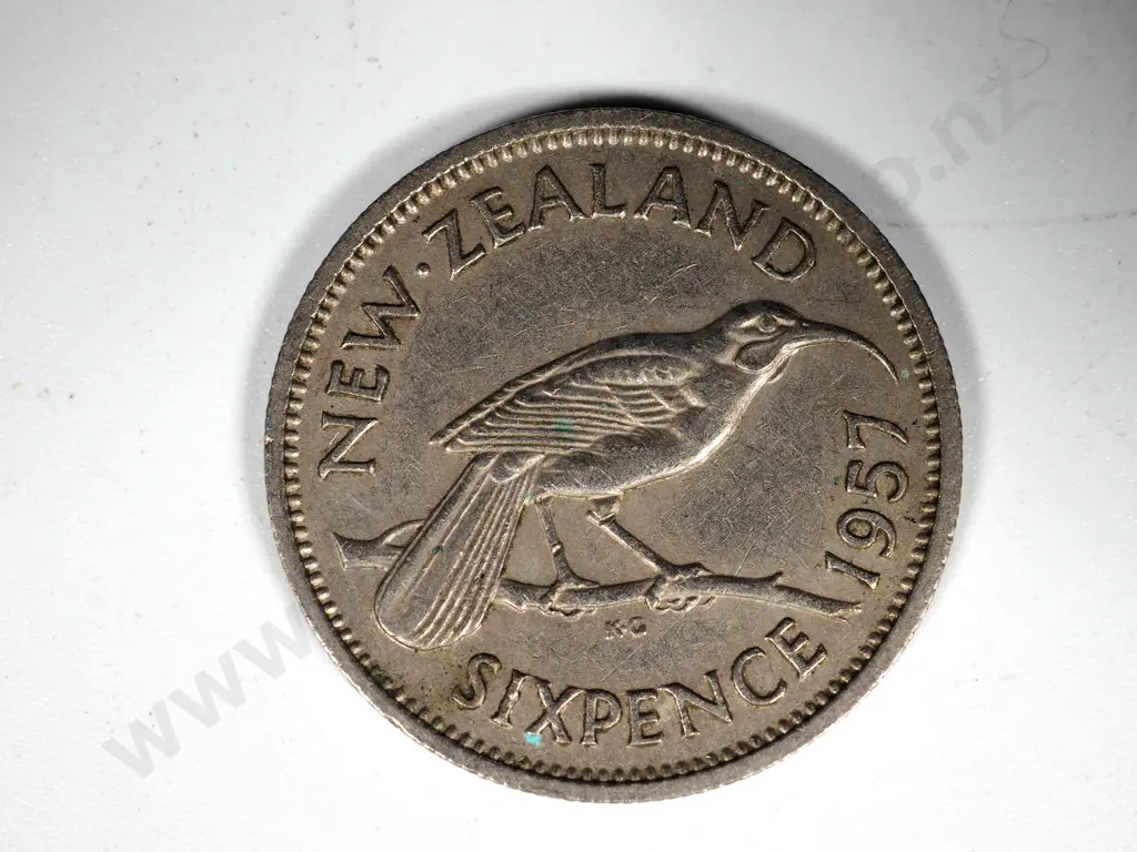 100 X 1957 NSS SIXPENCES AVE Image 1++