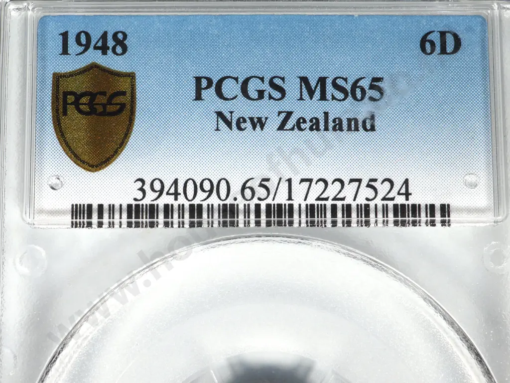 1948 SIXPENCE UNC MS65 Image 1++