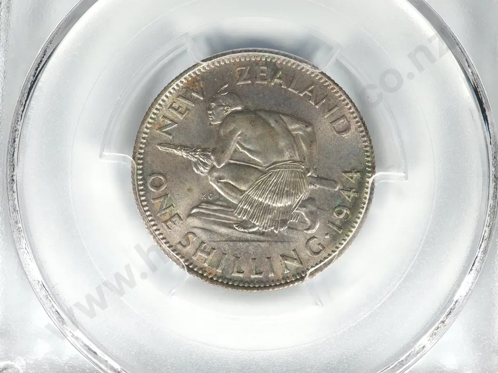 1944 SHILLING UNC MS63 Image 1++