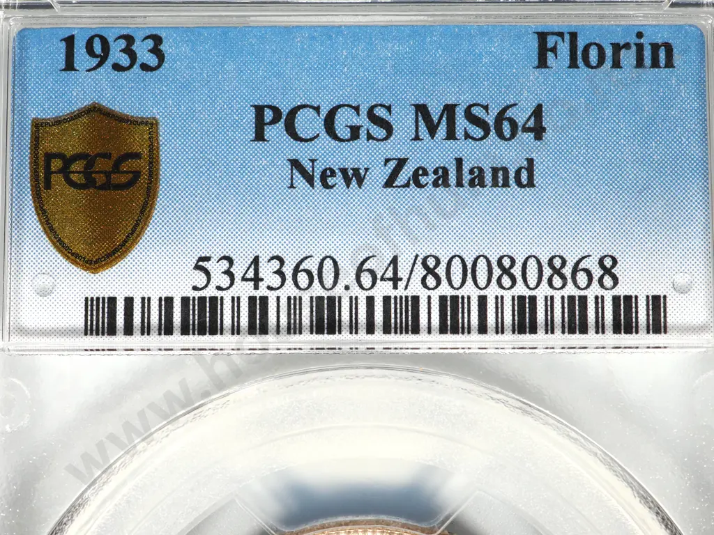 1933 FLORIN UNC MS64 Image 1++
