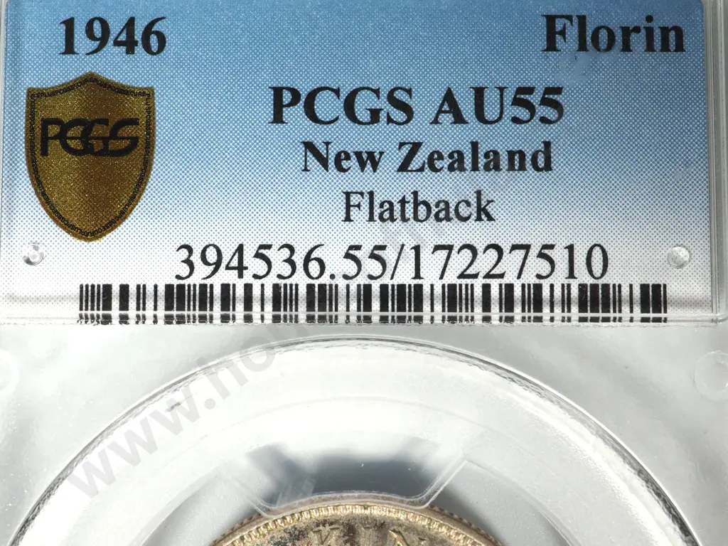 1946 FLAT BACK FLORIN A.UNC AU55 Image 1++