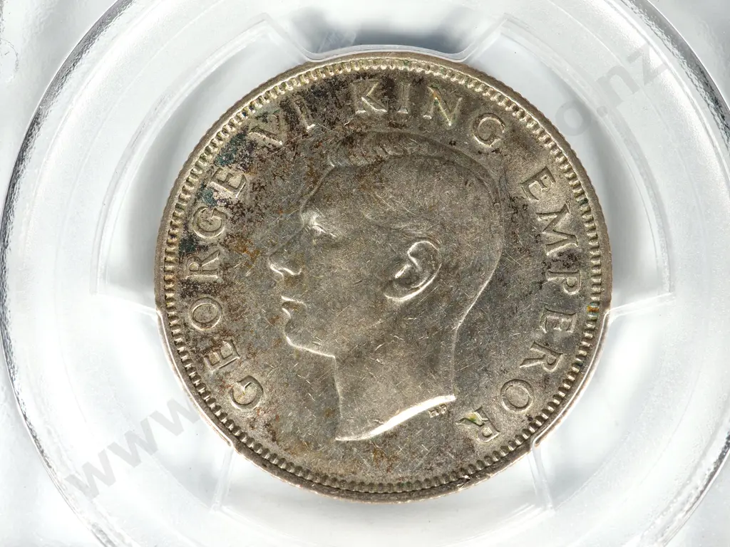 1946 FLAT BACK FLORIN A.UNC AU55 Image 1++