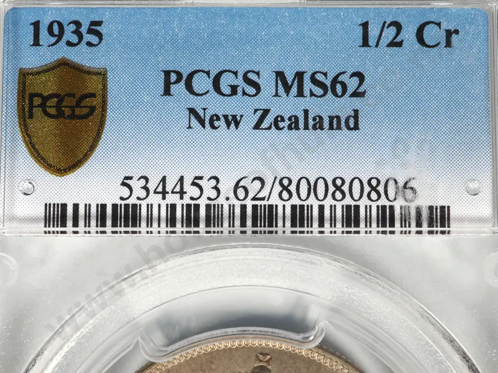 1935 HALFCROWN UNC MS62 Image 1++