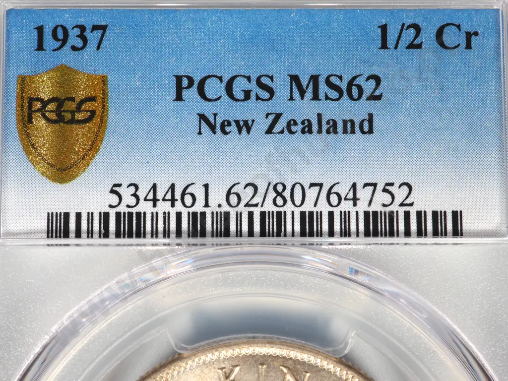 1937 HALFCROWN UNC MS62 Image 1++