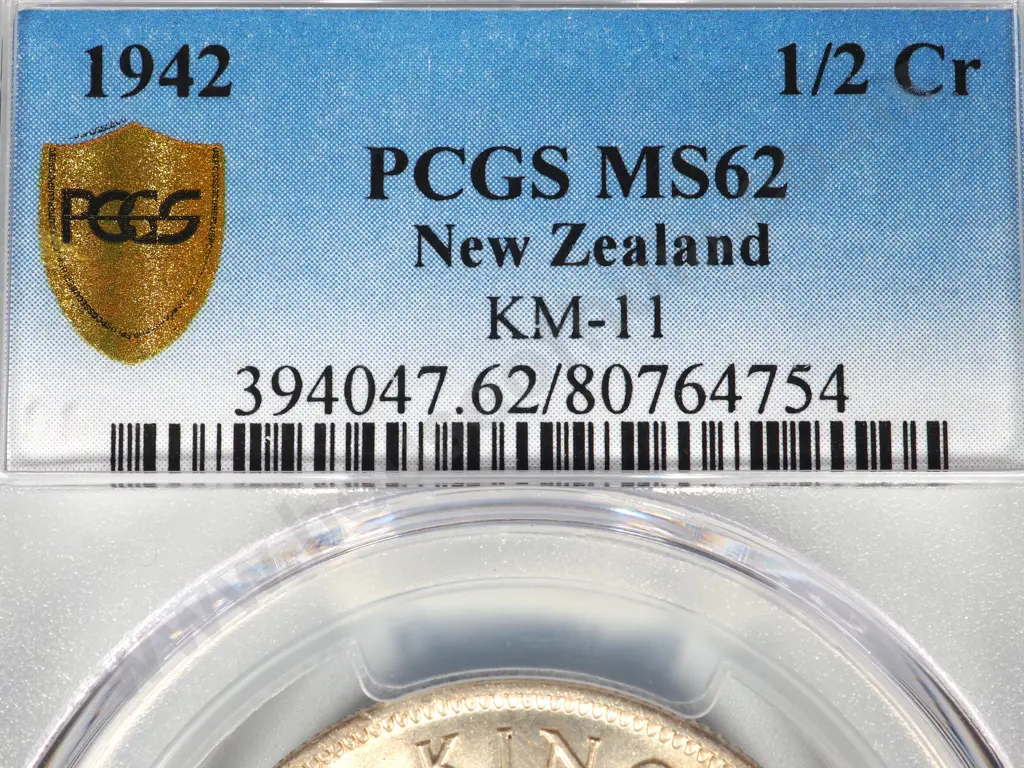 1942 HALFCROWN UNC MS62 Image 1++