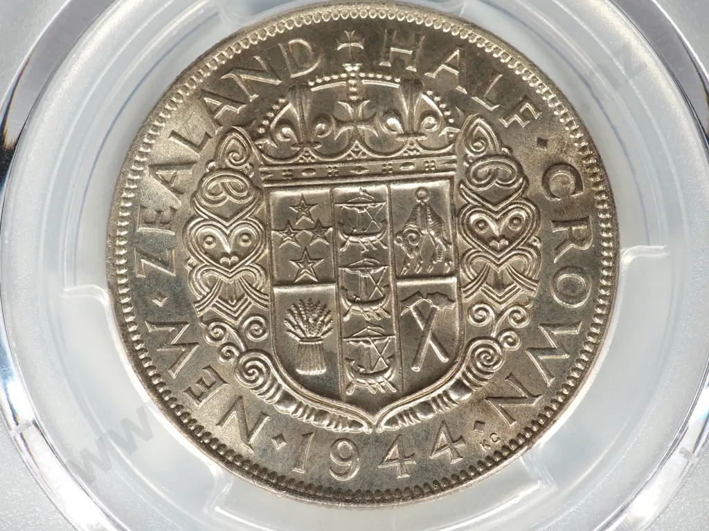 1944 HALFCROWN A.UNC AU58 Image 1++