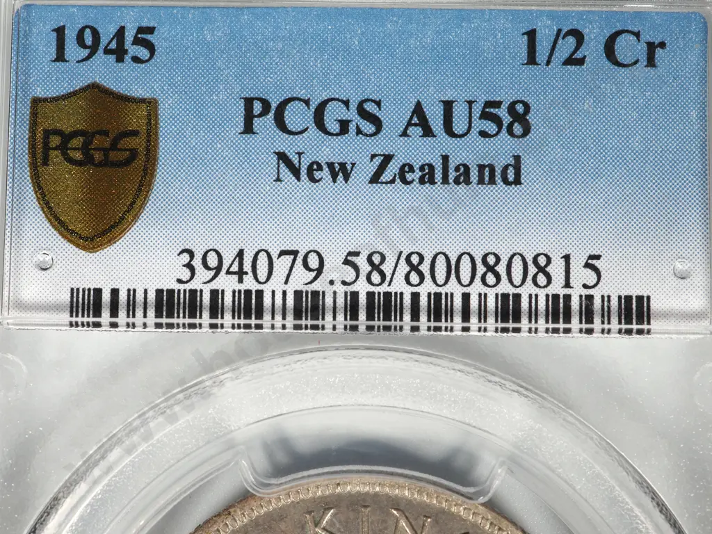 1945 HALFCROWN A.UNC AU58 Image 1++