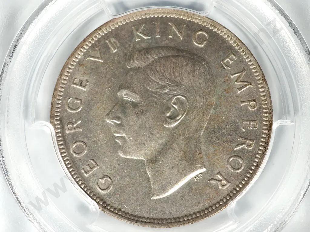 1945 HALFCROWN A.UNC AU58 Image 1++