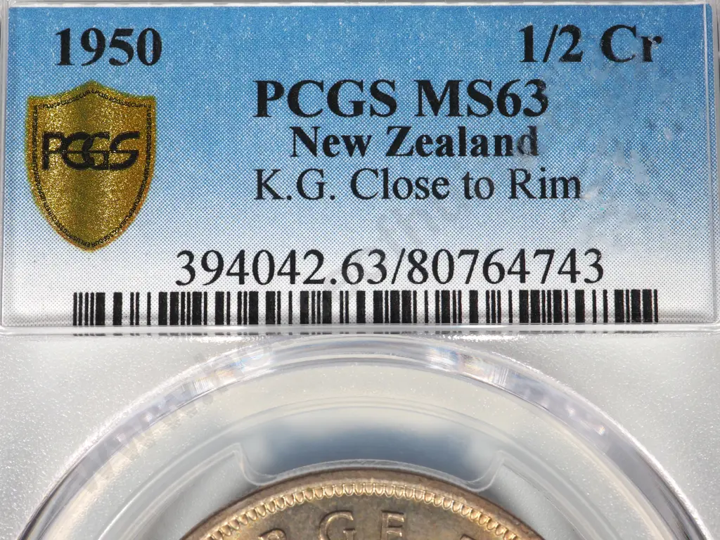 1950 DIE II HALFCROWN UNC MS63 Image 1++
