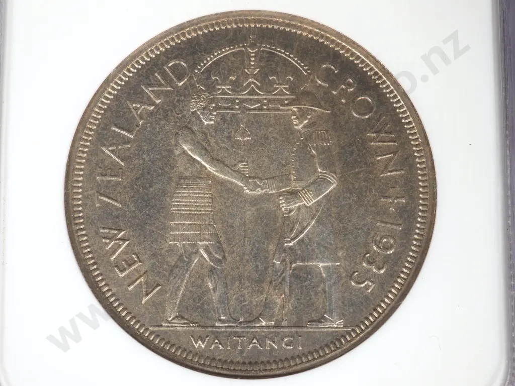 1935 WAITANGI CROWN PROOF – PF64 Image 1++