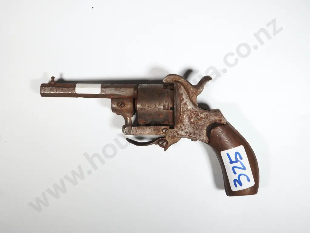 Pinfire Revolver, Folding Trigger. Image 1++