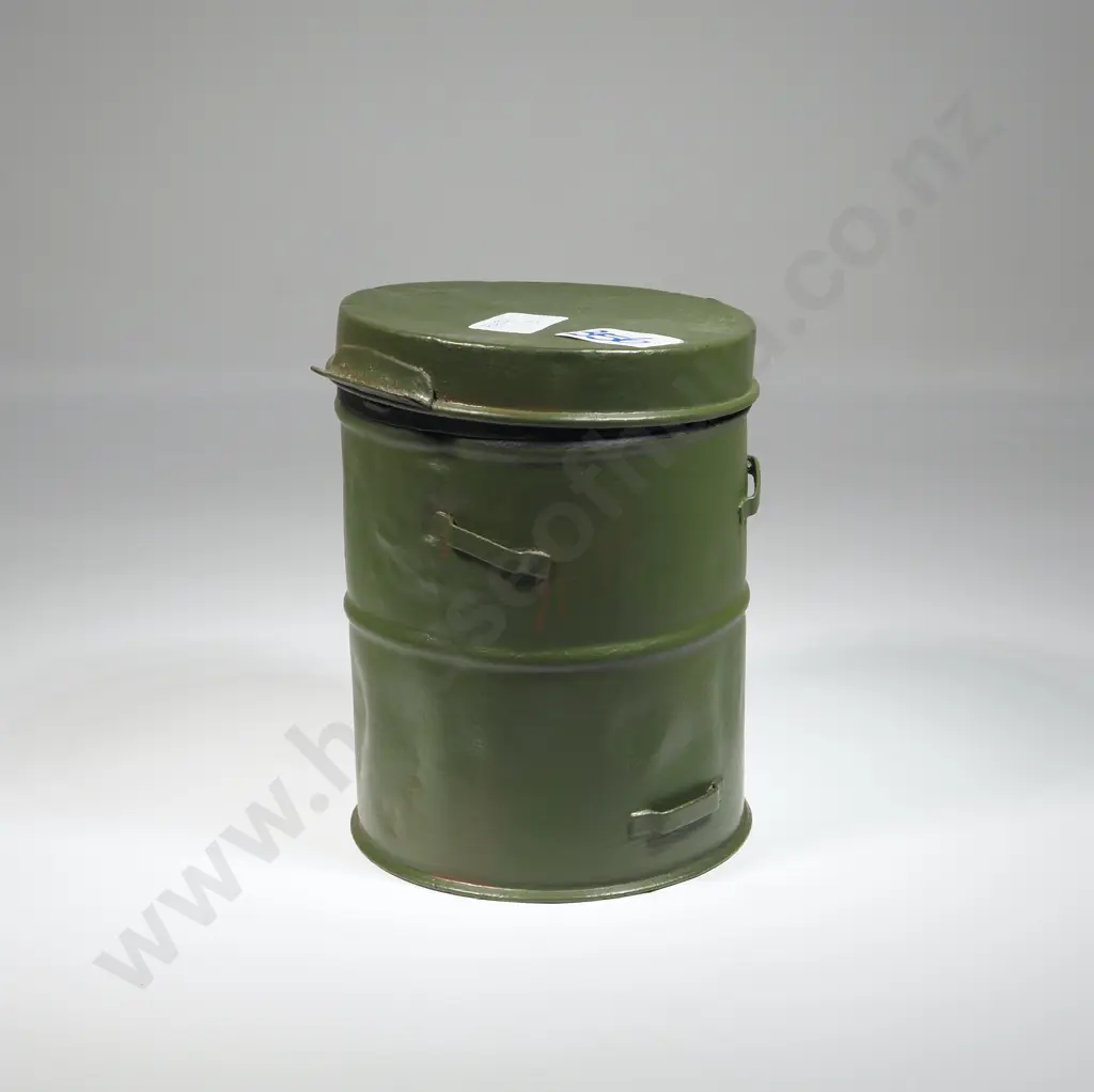 German WWI Gas Mask Canister. Image 1++