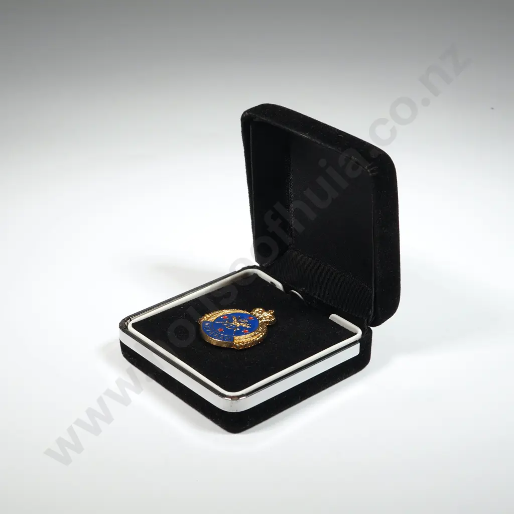 NZDF Cased Veterans Pin Image 1++