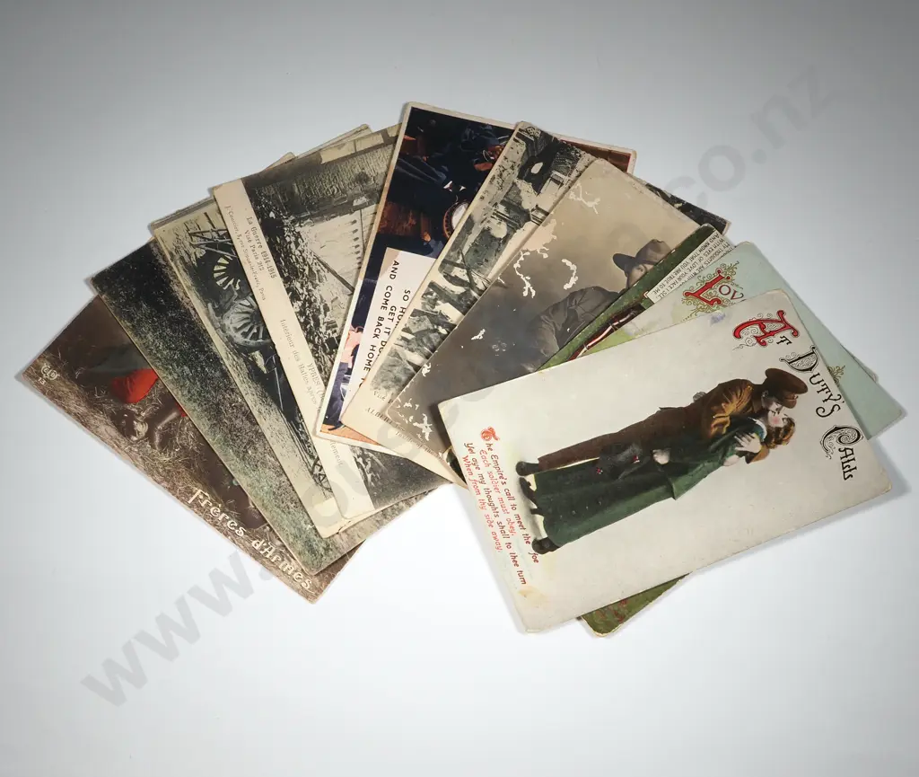 Bag of Vintage Post Cards. Image 1++