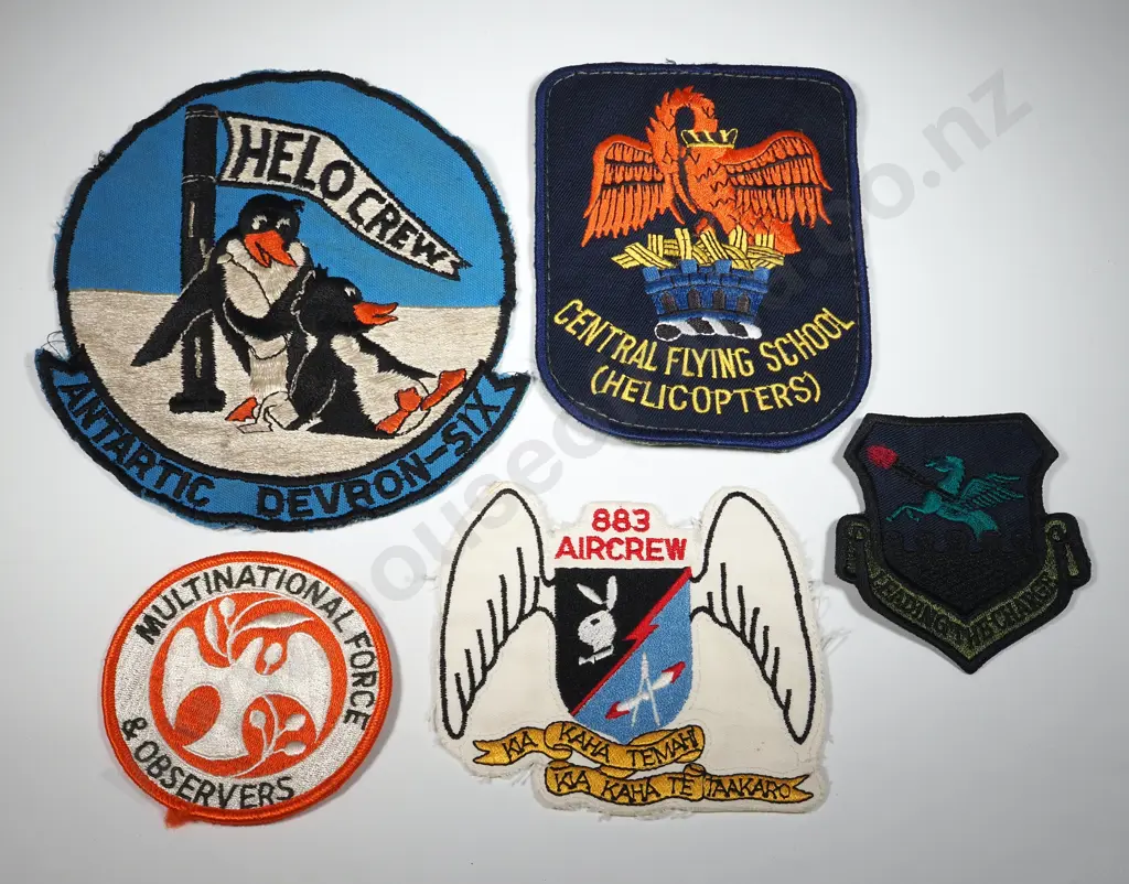 Five Cloth Patches Incl Antarctic Image 1++
