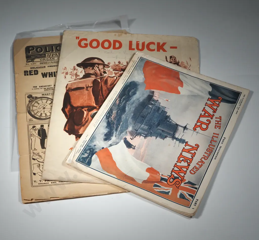 Assorted Lot of WW1/2 English Printed Ephemera  Image 1++