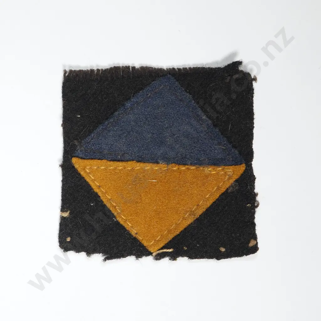 WWI New Zealand Infantry Identification Patch. Image 1++
