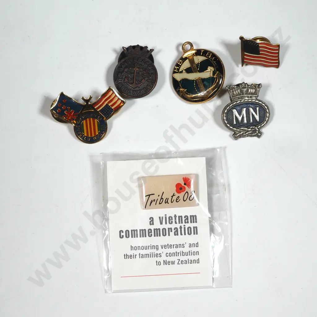 Six Miscellaneous Commemorative Lapel Badges. Image 1++