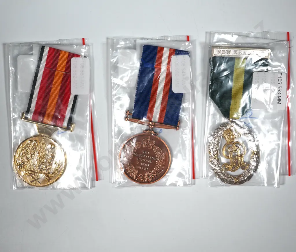 Three Full Size Replica Medals. Image 1++