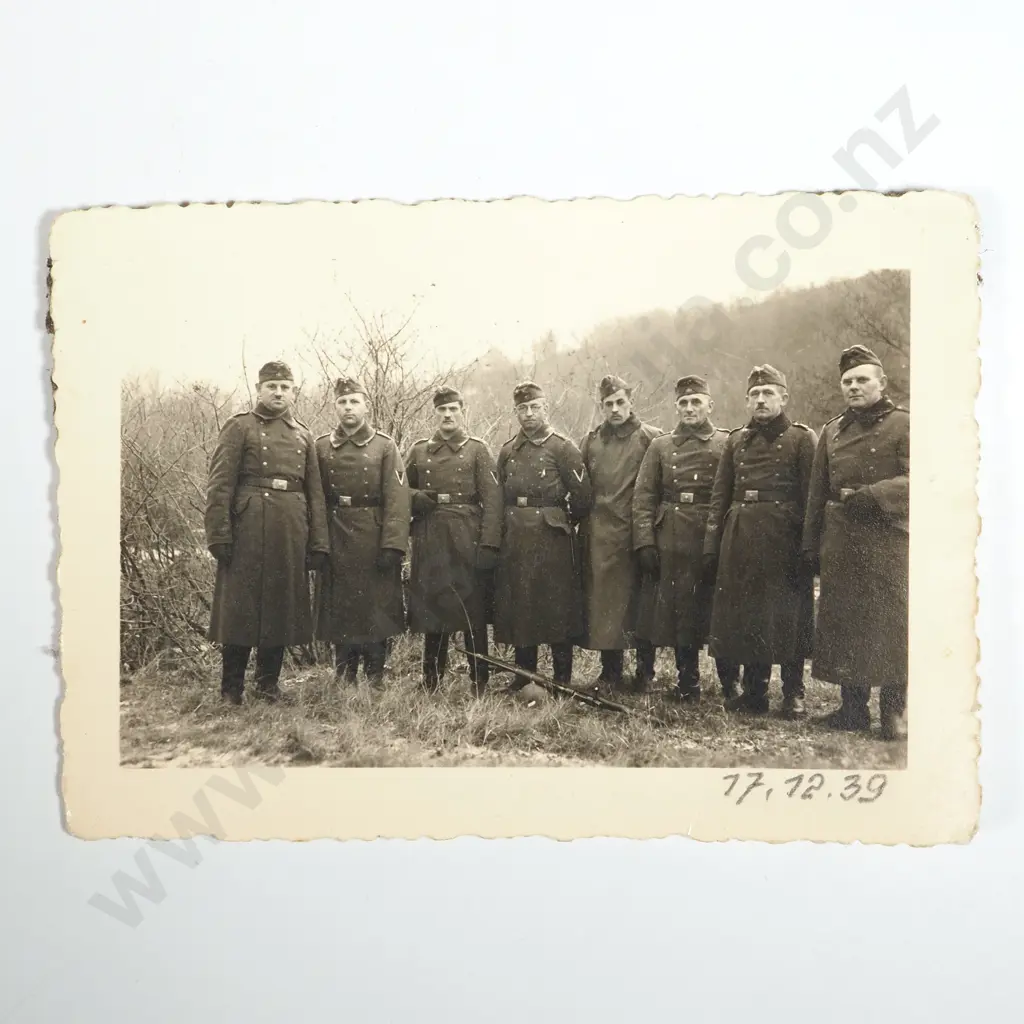 WWII German Photograph - German Soldiers. Image 1++