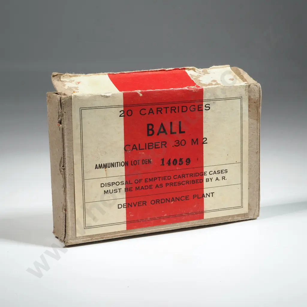 Packet of U.S. .30 M2 Dummy Rounds. Image 1++