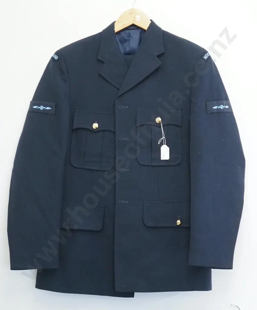 RNZAF Post WWII Tunic & Trousers. Image 1++