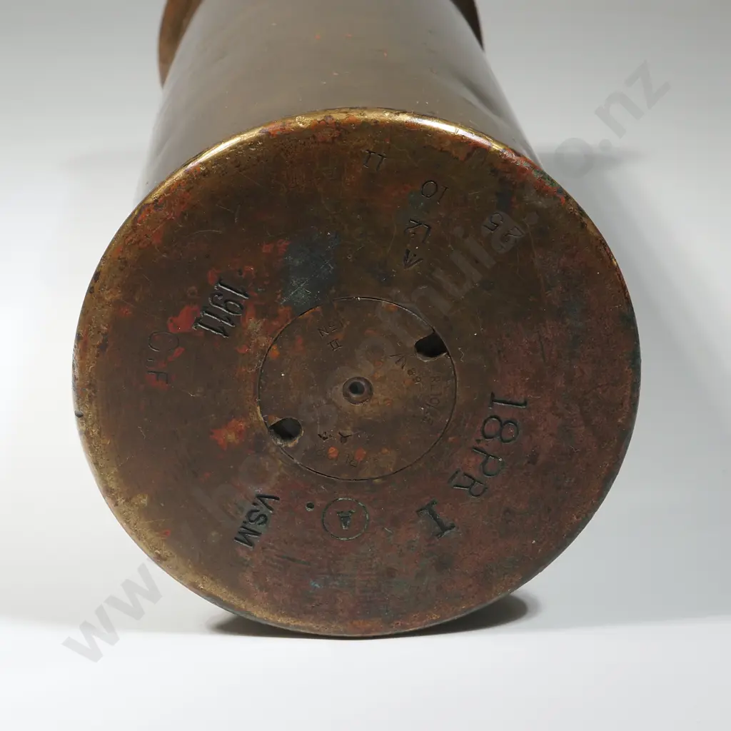 18PR 1911  Belled at Mouth Shell Case. Image 1++