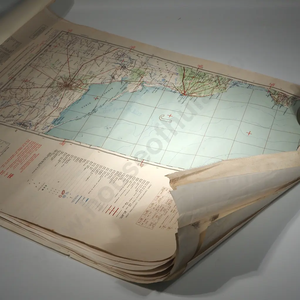 9 WW2 War Office Maps of Tunisia Image 1++