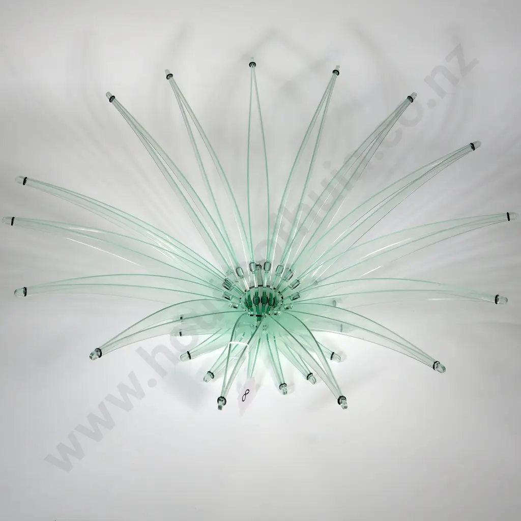 Modernist 1960 Lucite? Collapsible Fruit Basket.  Image 1++