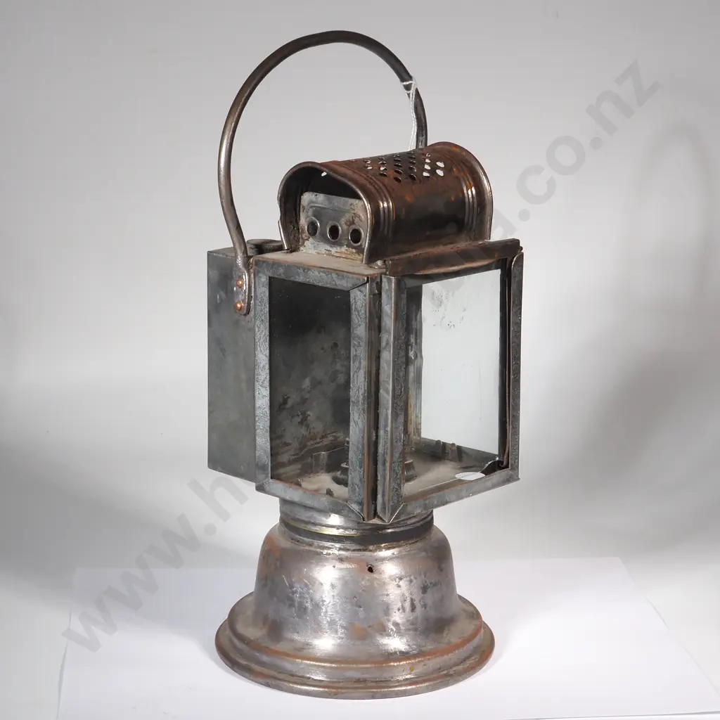 French Carbide Carriage Lamp. Possibly Electrified. A Butin  Image 1++
