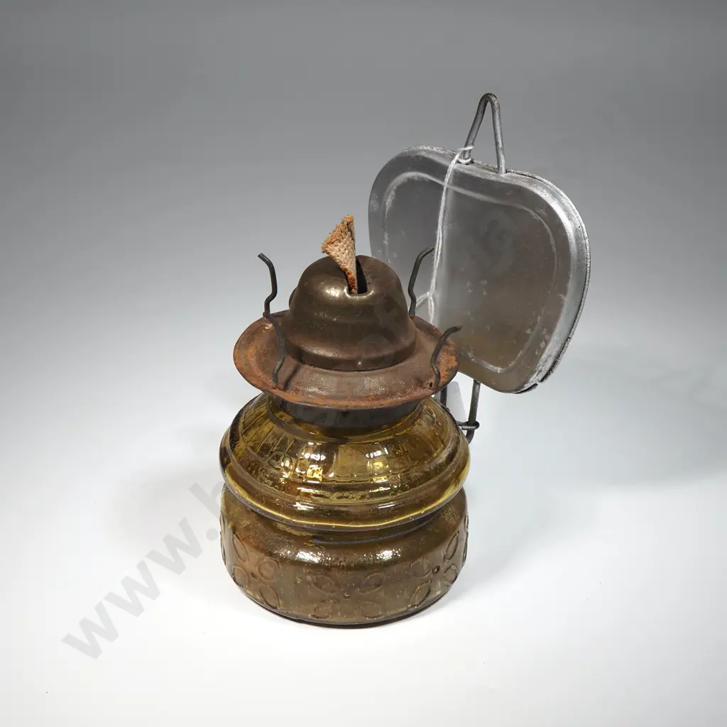 Kerosene Table/Wall Lamp Minus Chimney  Image 1++