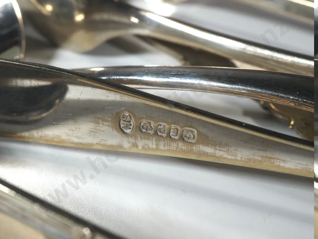 Silver Plate Entree Dish, Pierced Dish & Collection Of Small Flatware Items, Sugar Tongs, Mustard Spoon  & Image 1++
