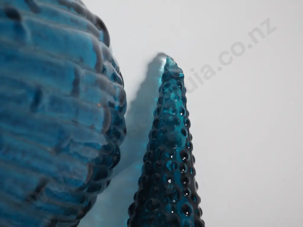 Vintage Empoli Teal Blue Genie Bottle  Image 1++