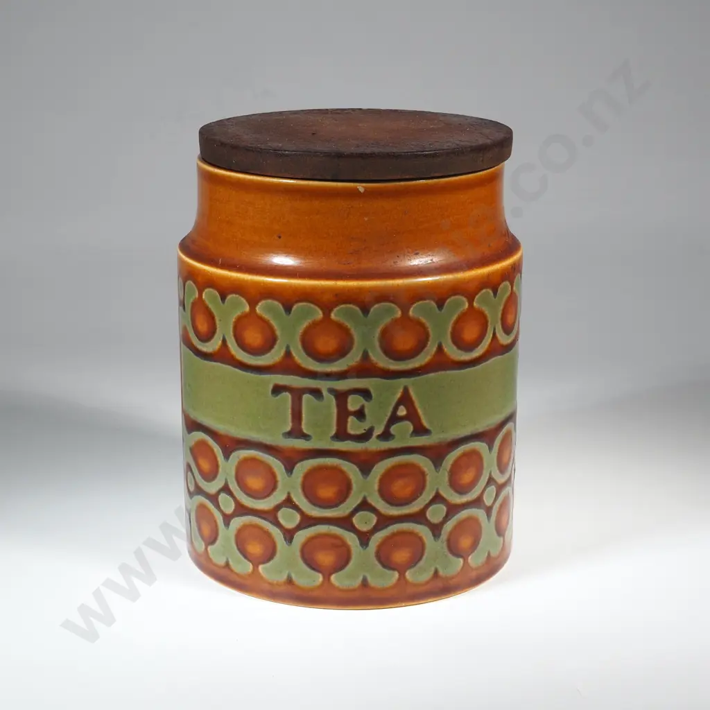 Hornsea Pottery Bronte Collection Tea Container Image 1++