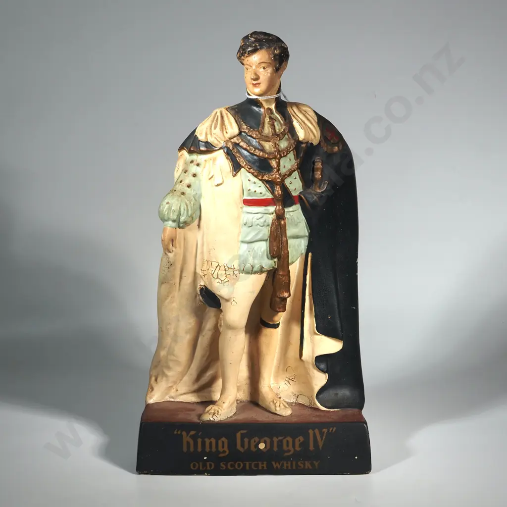 King George IV "Old Scotch Whisky" Advertising Figure Typically Displayed For Promotional Purposes Image 1++