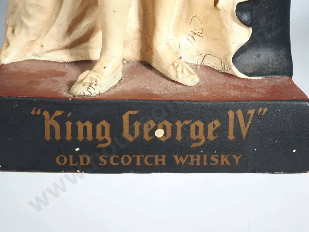 King George IV "Old Scotch Whisky" Advertising Figure Typically Displayed For Promotional Purposes Image 1++