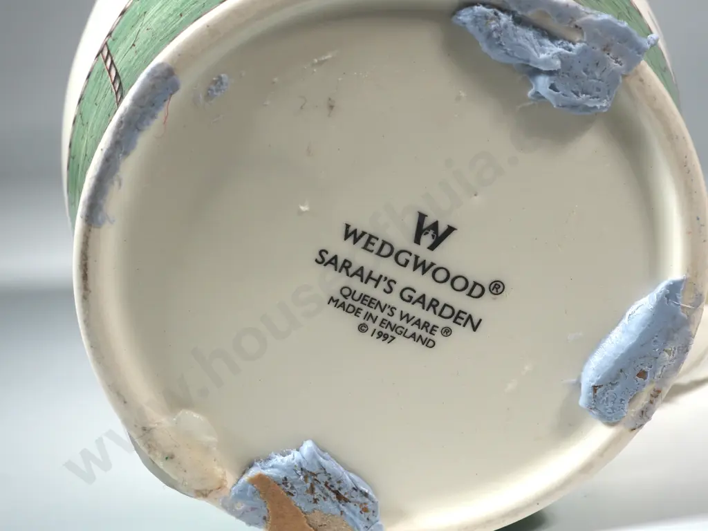 Wedgwood Sarah’s Garden Tall Milk Jug - Prunus Domestica Image 1++