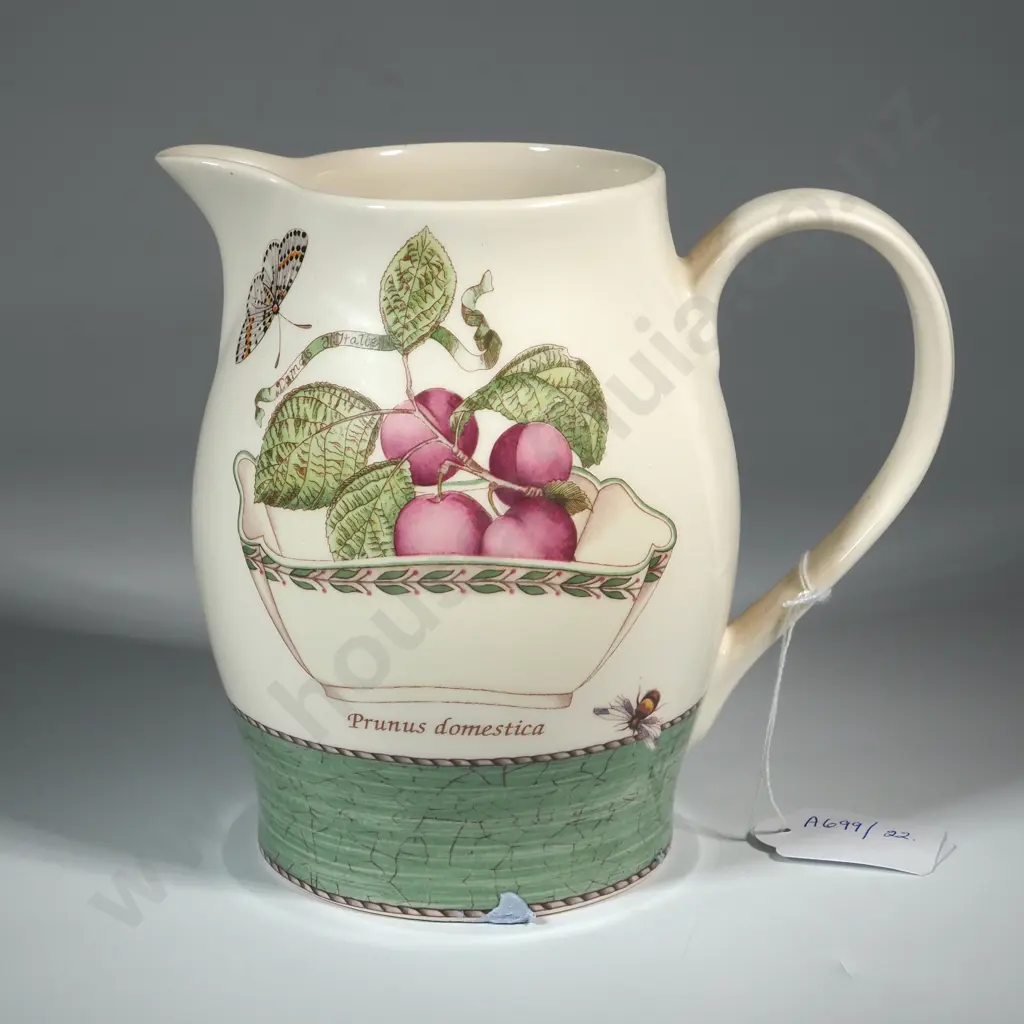 Wedgwood Sarah’s Garden Tall Milk Jug - Prunus Domestica Image 1++