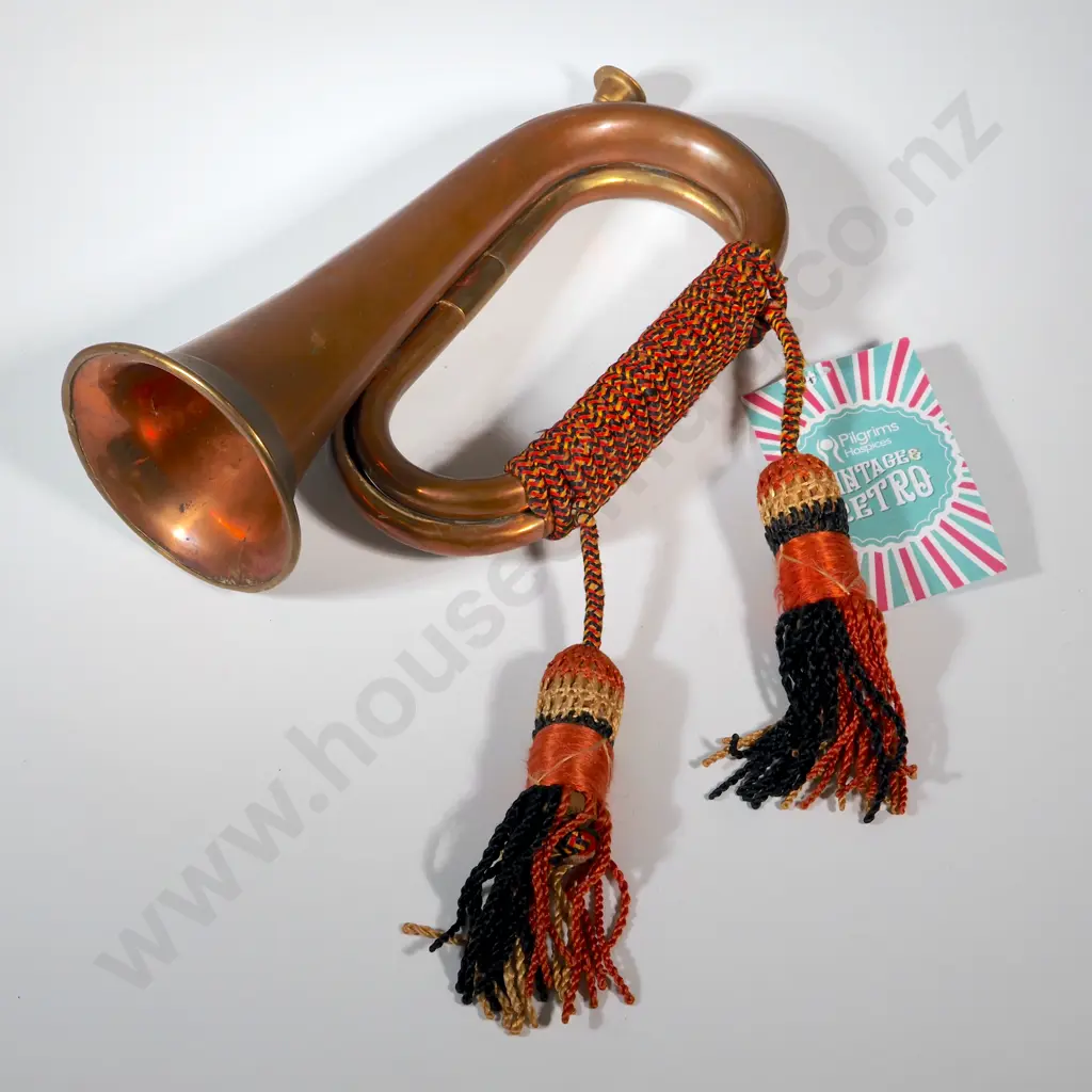 Brass Bugle w Dents Image 1++