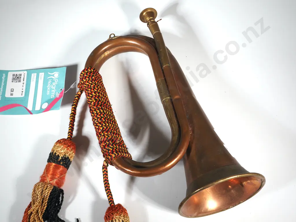Brass Bugle w Dents Image 1++