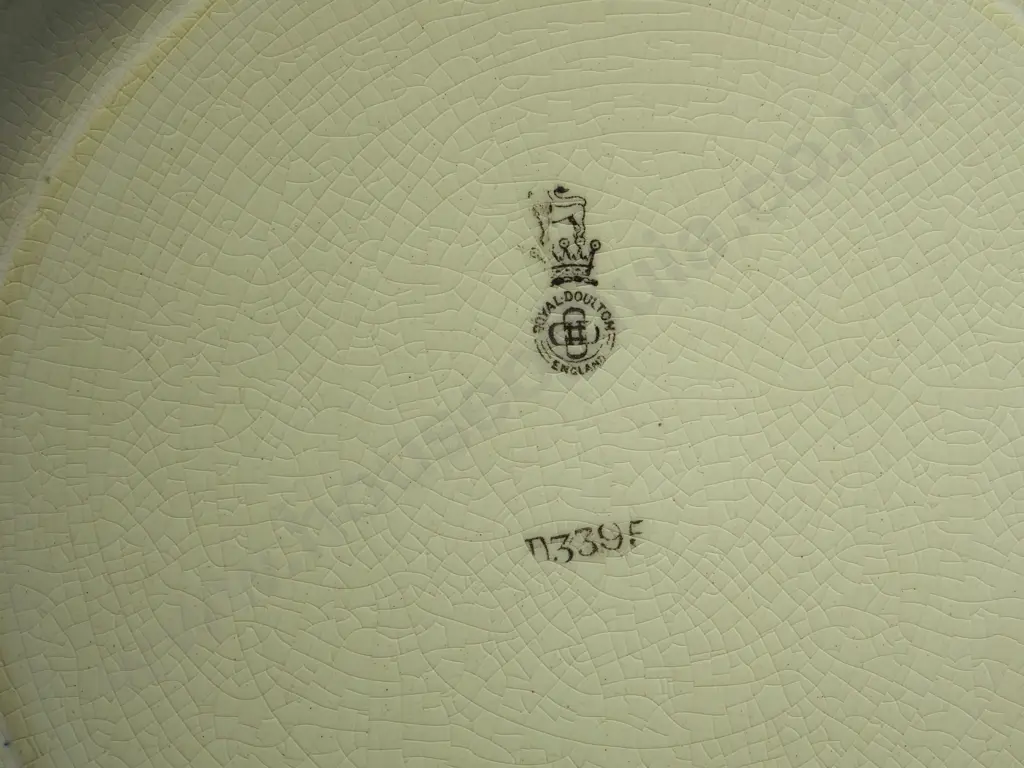 Royal Doulton  Golfing Plate " Every Dog Has Its Day and Every Man HIs Hour" Image 1++