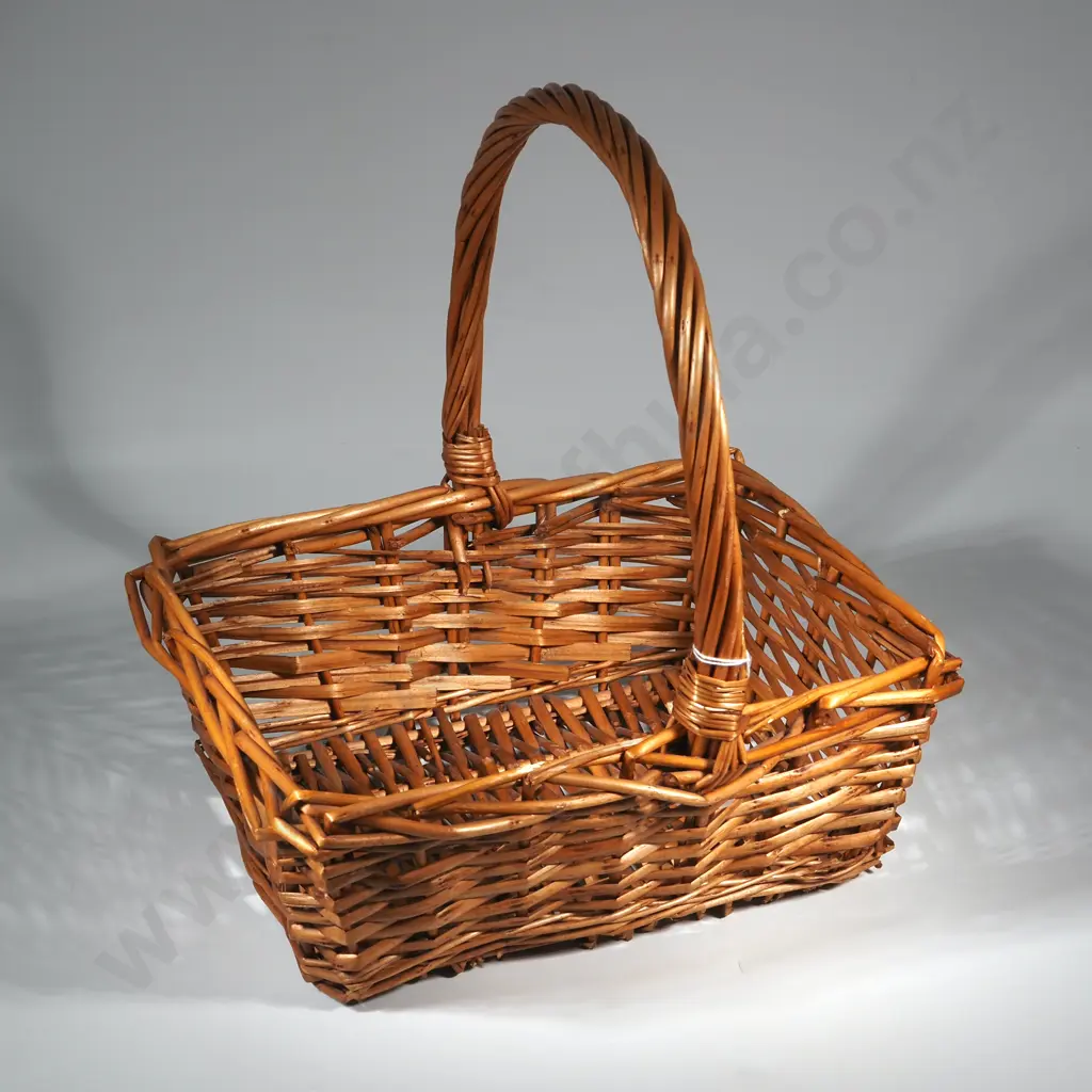 Cane Flower Basket. Image 1++