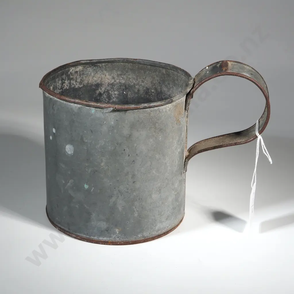 Vintage Galvanised Iron Laundry Dipper Image 1++