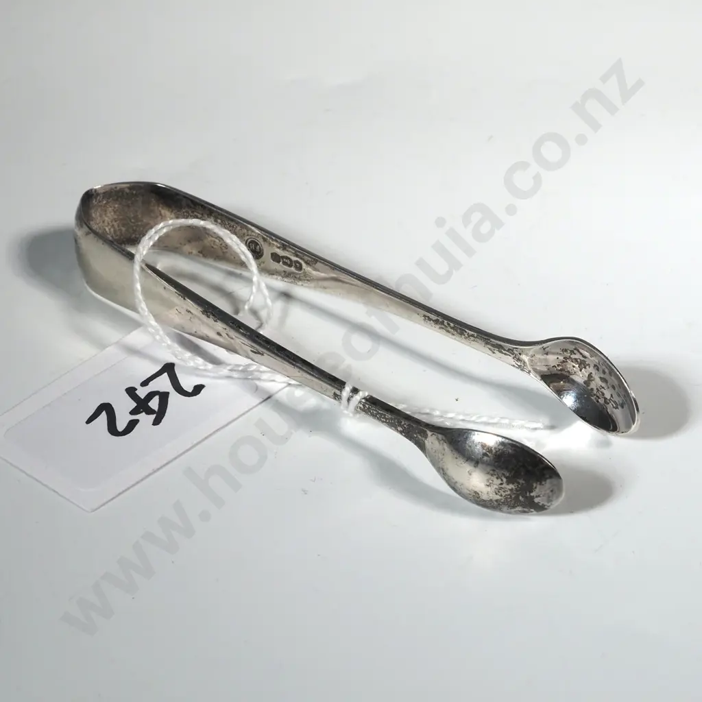 Sterling Sugar Tongs. Sheffield 1939  Image 1++