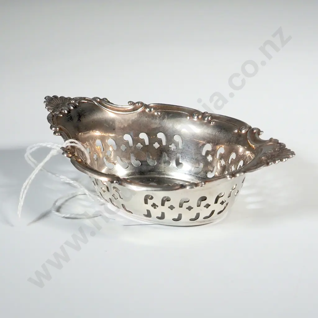 Sterling Silver Gorham Small Pierced Dish  Image 1++