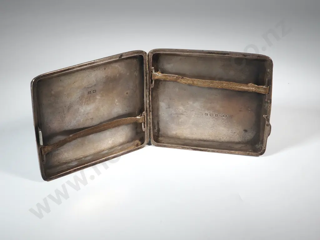 Sterling Silver Cigarette Case A/F Image 1++