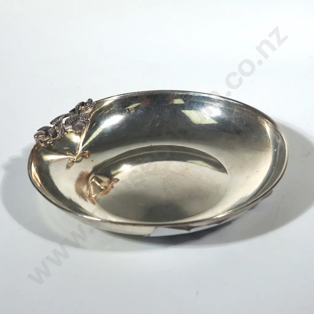 Ioabbidis Sterling Silver Dish With Acorn Rim Image 1++