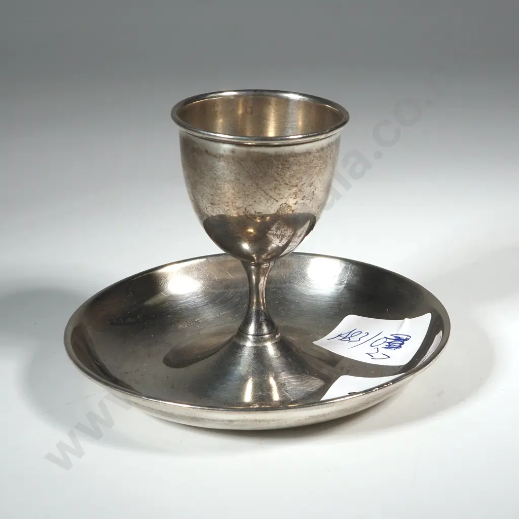 Sterling Silver Egg Cup Image 1++