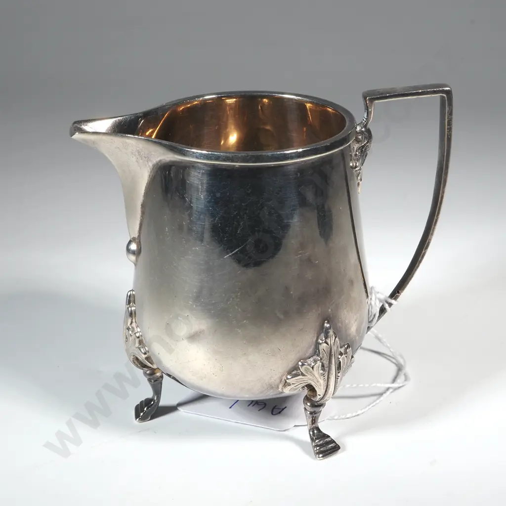 Silver Silver Cream Jug. Birm 1920 Image 1++